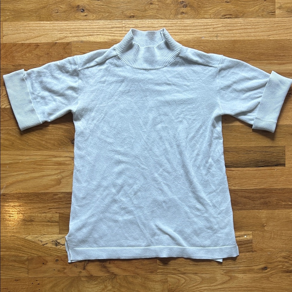 Ecru White Turtleneck Sweater